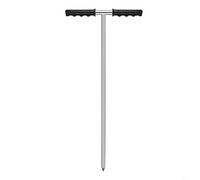 Sonde de sol en acier inoxydable, pour trouver des fosses septiques et des tuyaux avec longueur réglable de 81,3 à 122 cm