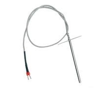 Sonde de température à fil haute température pour gril à granulés PitBoss - pour capteur RTD de rechange PT1000 en acier inoxydable