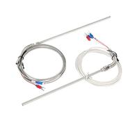 Sonde de température à ressort de compression KJ PT100, thermocouple à vis M8, 1 pièce(2m M8 PT100,50mm)