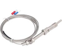 Sonde de température à vis de type K Poignée droite Thermocouple Transducteur 0?800��� WRNT