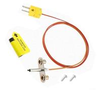 Sonde de Température Alliages pour Gril Pellets pour traeger | Lecture précise, contrôle cuisson, compatible D2 PRO, design minimaliste, jaune