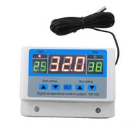 Sonde de température de -50 à 110 °C Régulateur numérique 30 A Capteur de | Courant maximal 30 A, puissance de 5000 W, CA 220 V/CC 12 V/24 V, écran numérique, haute efficacité