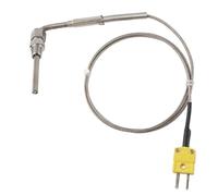 Sonde de température de gaz à thermocouple de type EGT K avec pointe exposée pour une réponse rapide et une compatibilité avec les contrôleurs de température