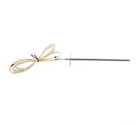Sonde de température de rechange pour grills à granulés de bois Traeger série 22 34, capteur de grille interne en acier inoxydable de 18,7 cm, fils tissés à chaud de 119,4 cm avec vis