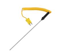 Sonde de température de type K de longueur multiple assurant une rapidité et une précision pour la recherche en laboratoire et les processus industriels. Sonde de température de laboratoire