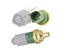 Sonde de Température du Liquide de Refroidissement 059919501A, Accessoire Voiture Capteur de Température avec Joint Torique et Anneau de Freinage - Audi VW Seat Skoda Ford