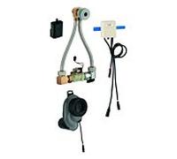 Sonde de température Grohe chromé , pour urinoir, avec pile lithium 6 V