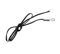 Sonde de Température Ntc Capteur Métallique Noir, pour Climatiseur | Installation Facile, Intégration Rapide, Maintenance Cvc Commerciale, Usage sur Surfaces Métalliques et Contrôle Précis