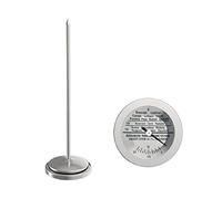 Sonde de température portable en acier inoxydable pour sol de jardin d'intérieur