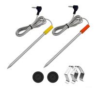Sonde de température pour barbecue au charbon de bois avec poignée et clip pour Weber iGrill 2 iGrill 3 iGrill Pro Pulse EX SX EPX