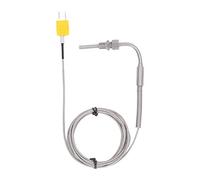 Sonde de température thermocouple type K 0-600 °C 5 x 80 mm NPT, câble mâle de 2 m, pour détection de température