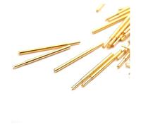 Sonde de Test à ressort plaquée or, 100 pièces, PA160-Q1 tête de fleur de prunier à quatre griffes, diamètre extérieur 1.36mm longueur 24.5mmPCB broche Pogo