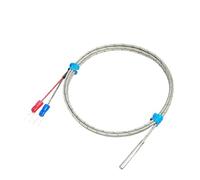 Sonde de thermocouple industrielle de type K/E, capteur de température, fil d'aiguille 0-600 ℃ for une mesure de précision(E-type-10m)
