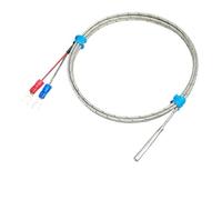 Sonde de Thermocouple industrielle Type K/E, capteur de température, fil d'aiguille 0-600 ℃ for une mesure de température de précision(K-type-5m)