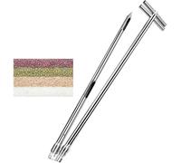 Sonde D'échantillonnage De Grains, échantillonneur De Poudre, échantillon Solide en Acier Inoxydable, Sonde D'échantillonnage De Grains, Engrais De, Foldable 32mm, 2m/78.7inch