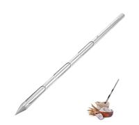 Sonde d'échantillonnage de poudre en acier inoxydable avec design à 3 zones pour les essais de céréales, de sols et d'agriculture