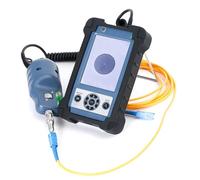 Sonde d'inspection vidéo de fibre optique 400x et écran, inspecteur de fibre optique, lunette de fibre optique grossissement 400