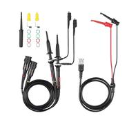 Sonde d'oscilloscope A24F-P2200 avec kit d'accessoires, sondes à clip 200 MHz, 1 X 10 mini-pince BNC, cordon de test