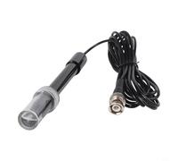 Sonde électrode de pH 0-14 pour testeur de pH BNC, câble de 2,95 m pour test d'eau, aquariums, hydroponie, systèmes RO, piscines (noir)