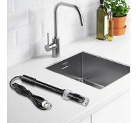 Sonde électrode pH pour ph mètres Connecteur BNC de 0 pour plage de 14 pH 0-80 ° C Sensibilité Elite Boîtier PC résistant à la réponse rapide 155 mm de longueur