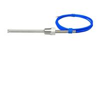 Sonde en acier inoxydable de capteur de température étanche DS18B, thermomètre numérique fileté en PTFE for usage industriel(PT1-4 6-100mm)