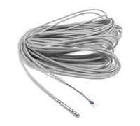 Sonde étanche en acier inoxydable avec câble en gel de silice NTC de 15 m, résistance 10 K, capteur de température RTD(3435 B 6x50mm probe)