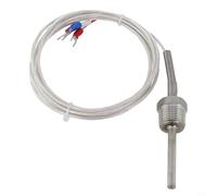 Sonde étanche Pt100 haute performance avec 2 filetages et longueur de 50 mm pour des mesures fiables