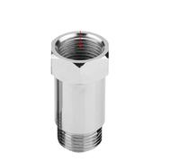 Sonde Lambda 1 Pièce En Acier Inoxydable M18 X 1,5 Filetage De Bouchon O2 Capteur D'oxygène Tuyau De Test Rallonge Adaptateur Entretoise(45mm Lenght)