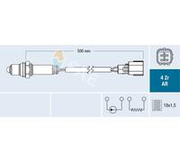 Sonde lambda 75618 FAE pour TOYOTA LEXUS