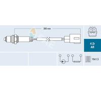 Sonde lambda 75621 FAE pour DAIHATSU TOYOTA LEXUS