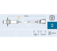 Sonde lambda 75662 FAE pour SUBARU XV FORESTER