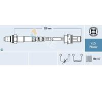 Sonde lambda 77252 FAE pour MERCEDES-BENZ SMART CHRYSLER