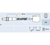 Sonde lambda 77261 FAE pour MAZDA PREMACY 323 S VI A trois volumes