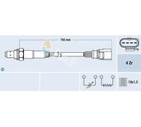 Sonde lambda 77399 FAE pour VW SKODA SEAT AUDI