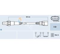 Sonde lambda 77463 FAE pour VW SKODA AUDI SEAT