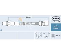 Sonde lambda 77464 FAE pour AUDI SEAT SKODA