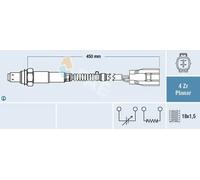 Sonde lambda 77644 FAE pour MITSUBISHI LANCER VIII LANCER VIII Sportback