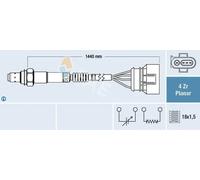 Sonde lambda après catalyseur Sonde de diagnostic 77401 FAE pour AUDI VW SKODA