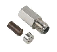 Sonde Lambda Automobile M18x1,5 | Adaptateur d'entretoise Universel en Acier Inoxydable pour sonde à oxygène | Voyant Moteur (CEL) | Témoin d'allumage