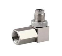 Sonde Lambda Automobile M18x1,5 | Connecteur de sonde Lambda Automobile, Joint Adaptateur à 90° pour Tuyau d'échappement avec catalyseur