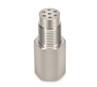 Sonde lambda Capteur d'oxygène droit universel M18 * 1.5 en acier inoxydable argenté capteur d'o2 avec A pour Mini catalyseur convertisseur catalytique