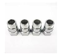 Sonde Lambda Capteur D'oxygène O2 Lot De 4 Rallonges De Tuyau De Test De Capteur D'oxygène O2, Adaptateur D'espacement En Acier Chromé M18 X 1,5 Pour Voyant De Contrôle Du Moteur