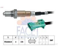 FACET Sonde lambda 10.7597 chauffée planaire filetage prégraissé 570 mm