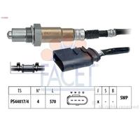 Sonde lambda chauffé 10.7600 FACET pour VW SEAT SKODA