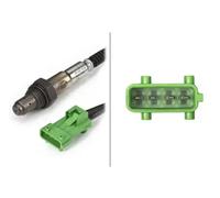 HELLA 6Pa 009 165-691 Sonde Lambda - 4Pôle - Câble: 470Mm