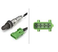 Hella Sonde lambda 6PA 358 066-261 - chauffée - 4 pôles - câble 600 mm