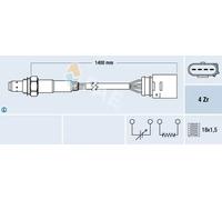 FAE Sonde lambda 77149 pour SEAT et VW