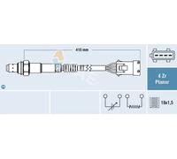 Sonde lambda chauffé 77282 FAE pour CITROËN PEUGEOT LANCIA FIAT