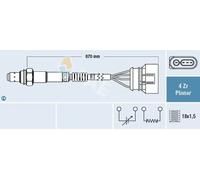 Sonde lambda chauffé 77302 FAE pour AUDI VW SKODA