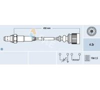 1x Sonde lambda FAE 77367 convient pour BMW